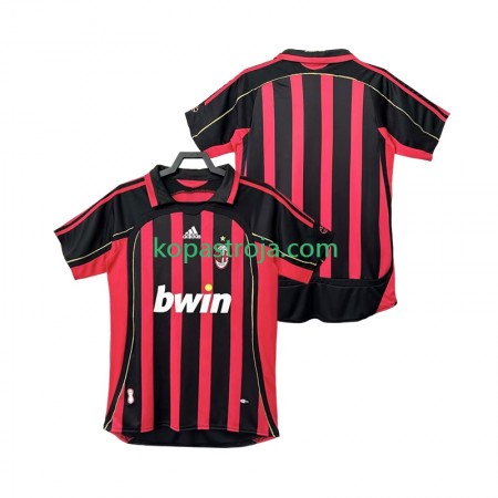 Billiga Fotbollströjor AC Milan 2006 2007 Retro Hemma tröja Kortärmad